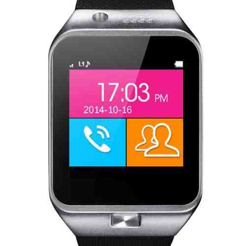Ceas Smartwatch cu Telefon iUni U17, Camera 1.3MP, BT, Slot card, Argintiu