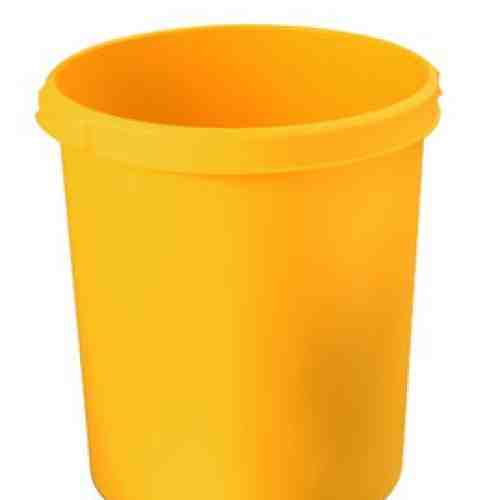 Cos de birou pentru hartii, 30 litri, HAN Grip - galben