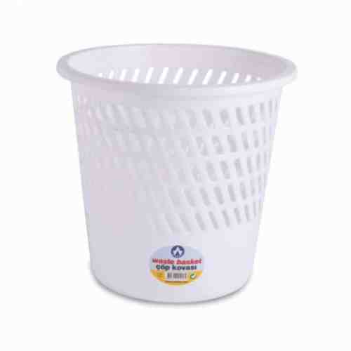 Cos pentru gunoi plastic 10l ARK 1238 alb