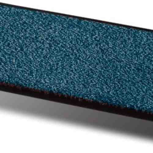 Covoras intrare, pentru praf, polipropilena/vinil, 90 x 120cm, FLOORTEX - albastru