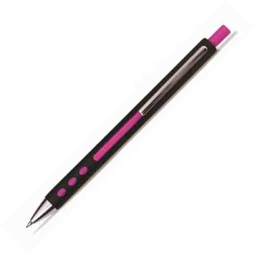 Creion mecanic 0,7 mm NOKI Attack 740007 corp negru cu roz