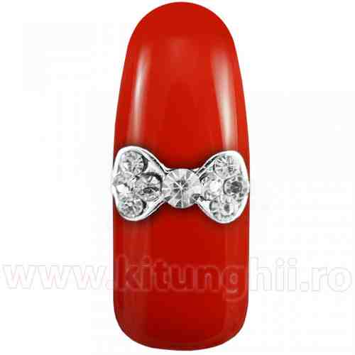 Decoratiune Unghii 3D - Crystal Bow