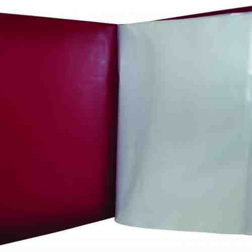 Dosar de prezentare cu 40 folii, A4, coperta rigida, KANGARO - bordeaux