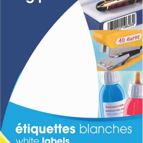 Etichete rotunde 96/A5 diametru 15mm 10 coli Agipa 114313 rosu