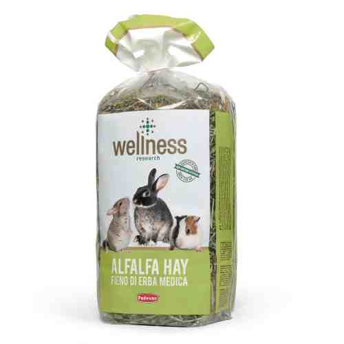 Fan pentru rozatoare Wellness Alfalfa Hay 500gr