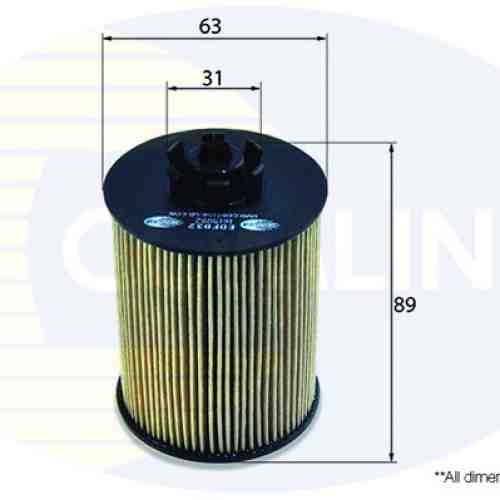 Filtru ulei COMLINE EOF032