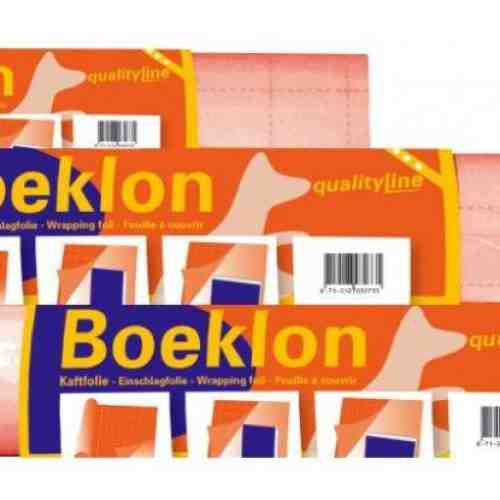 Folie autoadeziva in rola (33cm x 2.5m), pentru imbracat carti, KANGARO - transparenta