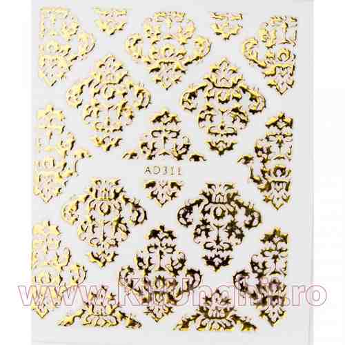 Folie Sticker 3D unghii - AD311