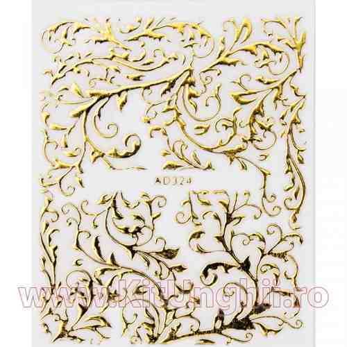 Folie Sticker 3D unghii - AD324