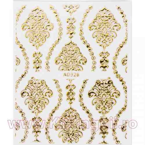 Folie Sticker 3D unghii - AD326