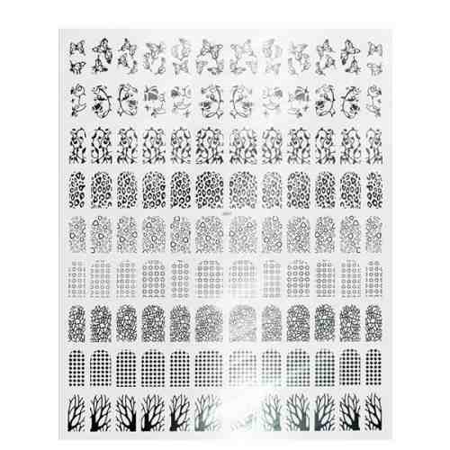 Folie Stickere unghii, model J004