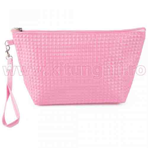 Geanta Produse Manichiura Travel - Pink