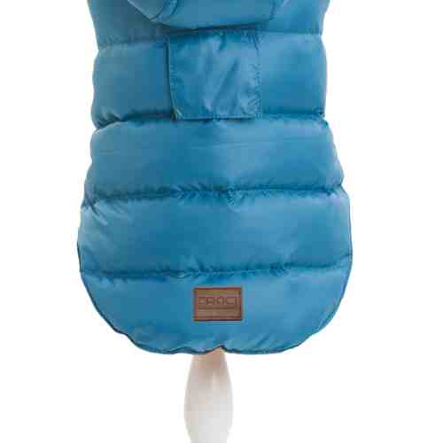 Haina matlasata cu doua fete pentru caini Croci Blue 20 cm