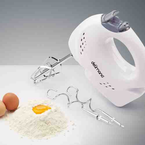 Hand Mixer Alb, 150W Delimano Clarity
