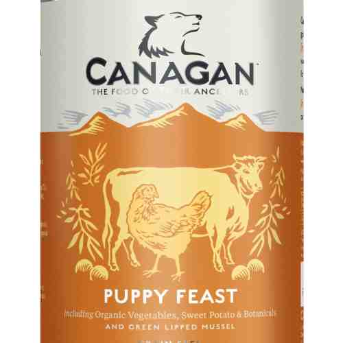 Hrana umeda pentru caini Canagan Grain Free Puppy Feast 400 g