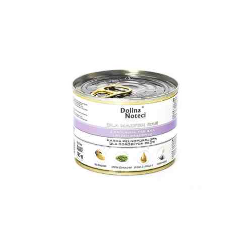 Hrana umeda pentru caini Dolina Noteci Mini cu iepure si fasole 185 g