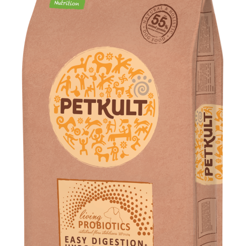 Hrana uscata pentru caini Petkult Probiotics Mini Adult cu rata si orez 8 kg