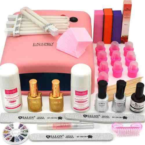 Kit Oja Semipermanenta Termica Lsika Germania 15ml cu Lampa UV #04 + CADOU