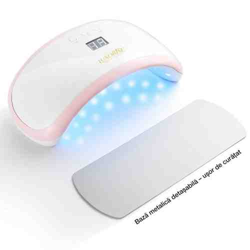 Lampa LED UV Unghii Gel 36W Precious Pink LUXORISE Germania