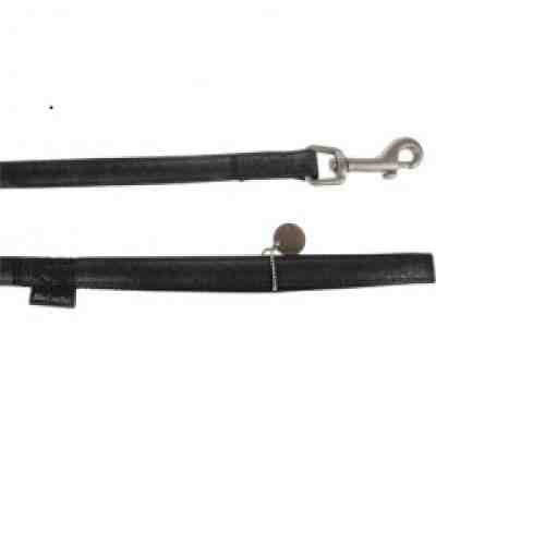 Lesa caini Macleather Negru 20 mm