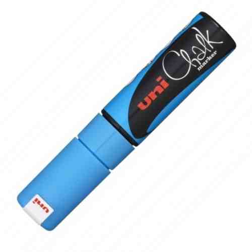 Marker creta UNI Chalk PWE-8K bleu