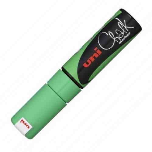 Marker creta UNI Chalk PWE-8K verde fluorescent