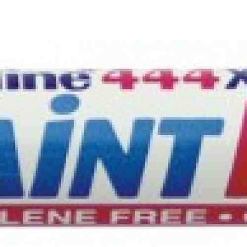 Marker cu vopsea ARTLINE 444XF, corp metalic, varf rotund 0.8mm - negru