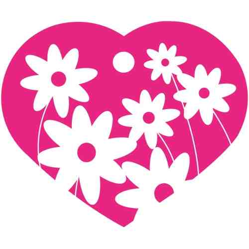 Medalion Dasy Inima Roz S