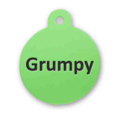 Medalion Lime Green Rotund L