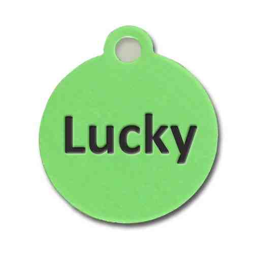 Medalion Lime Green Rotund S