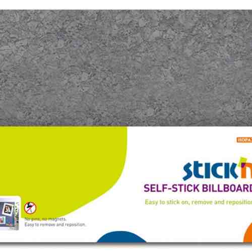 Memoboard autoadeziv 58 x 46 cm, Stickn - marmorat"