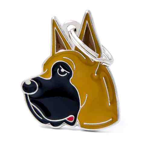 ​MyFamily Medalion Caine Dog German Brown