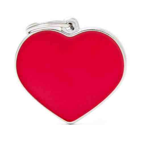 ​MyFamily Medalion Inima Rosu L
