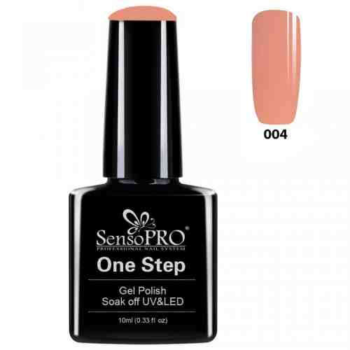 Oja Semipermanenta SensoPRO One Step 10ml - #004 - Beach Peach