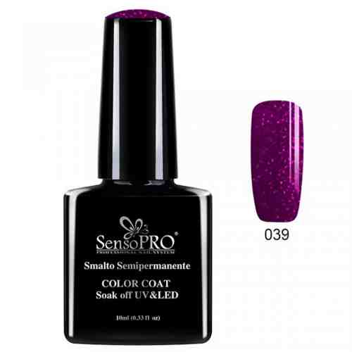 Oja Semipermanenta SensoPRO Smalto Semipermanente 10ml - #039 Shiny Magenta