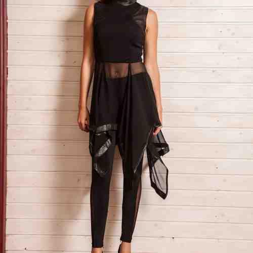 Pantaloni Club Negri