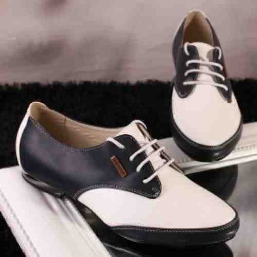 Pantofi Dama Albastru Inchis cu Alb Cod: A247 (CULOARE: Albastru Inchis, MARIME: 39)