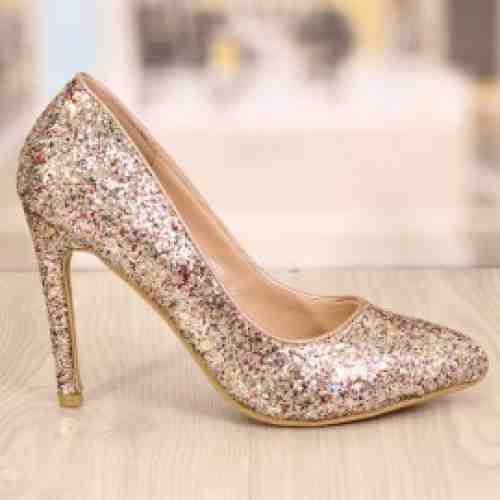 Pantofi Dama Emerald Champanie Cod: 759 (CULOARE: Coffe, DIMENSIUNE TOC: 10, MARIME: 39)