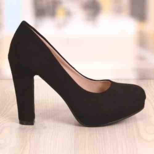 Pantofi Dama Vintage Negrii Cod: 897 (CULOARE: Negru, DIMENSIUNE TOC: 9, MARIME: 36)