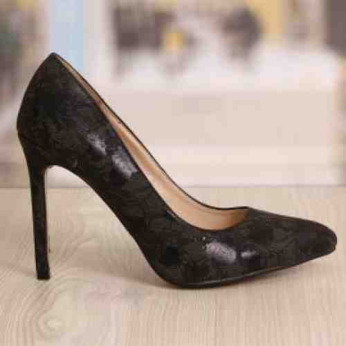 Pantofi Dama Wedding Negrii Cod: 834 (CULOARE: Negru, DIMENSIUNE TOC: 10, MARIME: 37)