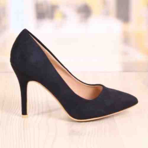 Pantofi Stiletto Brooklyn Albastru Inchis Cod: 779 (CULOARE: Albastru Inchis, DIMENSIUNE TOC: 10, MARIME: 36)