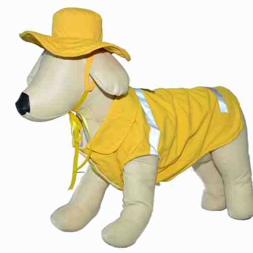 Pelerina si palarie pentru caini Pet Expert 25 cm