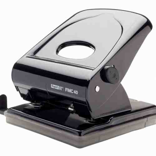 Perforator metalic 40 coli, RAPID FMC40 - negru