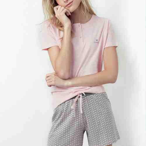 Pijama dama Caprice roz