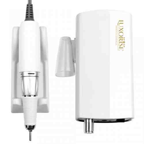Pila Electrica Portabila Revolution PRO - LUXORISE Germania, 30.000 RPM - Alb