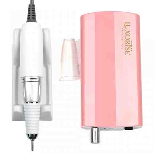 Pila Electrica Portabila Revolution PRO - LUXORISE Germania, 30.000 RPM - Roz