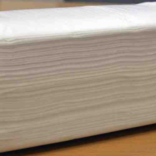 Prosop hartie pliat "Z"