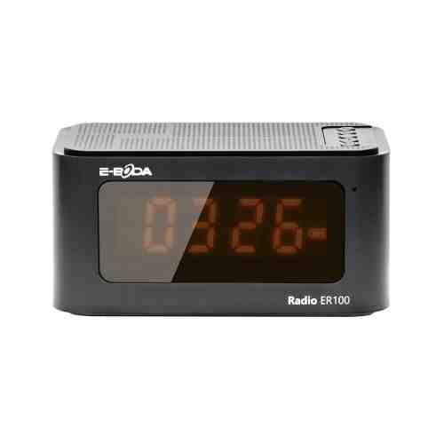 Radio cu ceas digital E-Boda ER 100 - Negru 1200mAh Ceas multifunctional 6 in 1