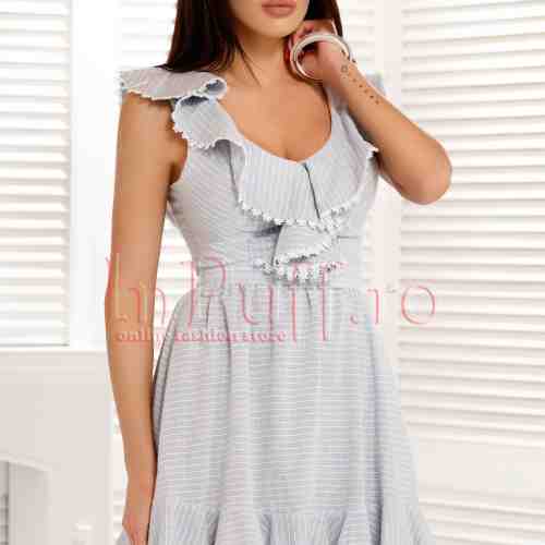 Rochie Atmosphere de zi cu volane