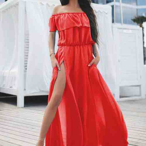 Rochie Faroe Rosu